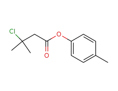 4'-methylphenyl 3-chloro-3-methylbutanoate