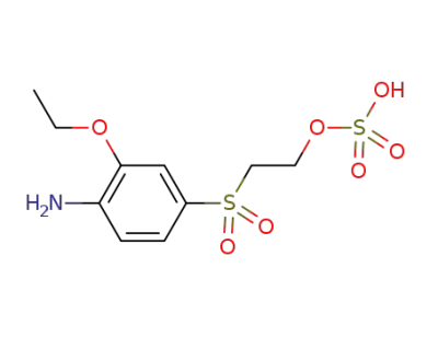 2-ethoxy-4-(β-sulfatoethylsulfonyl)aniline