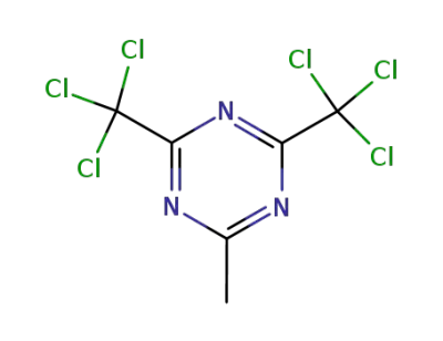 2,4-bis(trichloromethyl)-6-methyl-1,3,5-triazine