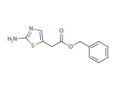 benzyl 2-(2-aminothiazol-5-yl)acetate