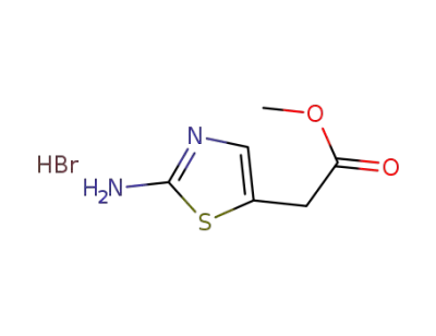 methyl 2-(2-aminothiazol-5-yl)acetate hydrobromide